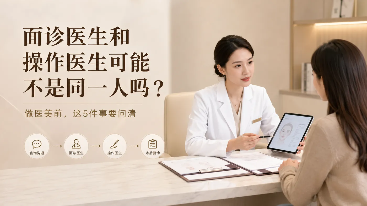 面诊医生和操作医生可能不是同一人吗?